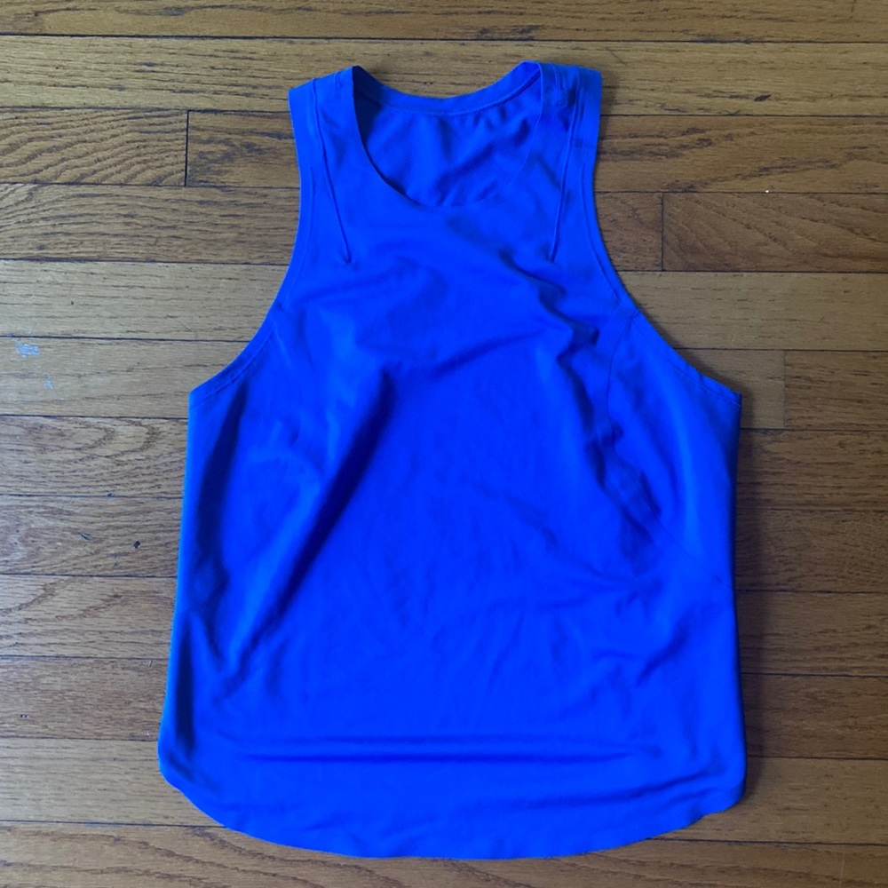 Lululemon blue tank size 4